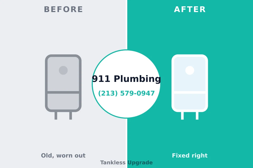 Before and after: plumbing repair South Alamo, TX